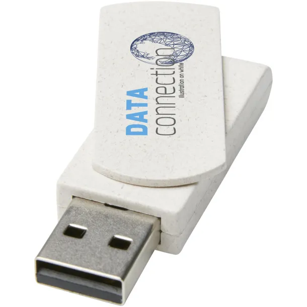 Rotate USB stick od pšenične slame 16 GB Bež