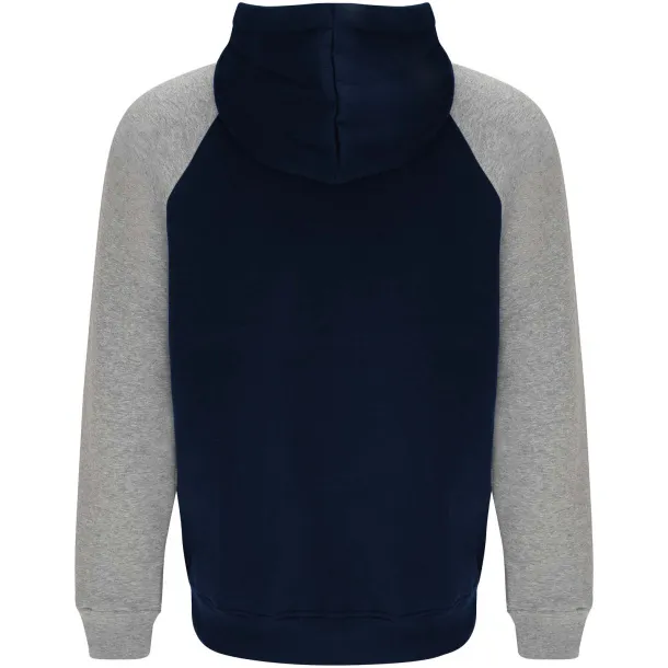 Badet dvobojni unisex hoodie, 280 g/m2 - Roly Mornarski plava Heather grey