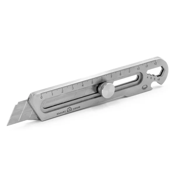 Muireann Cutter, ruler, bottle opener, spanner for screws Srebrna