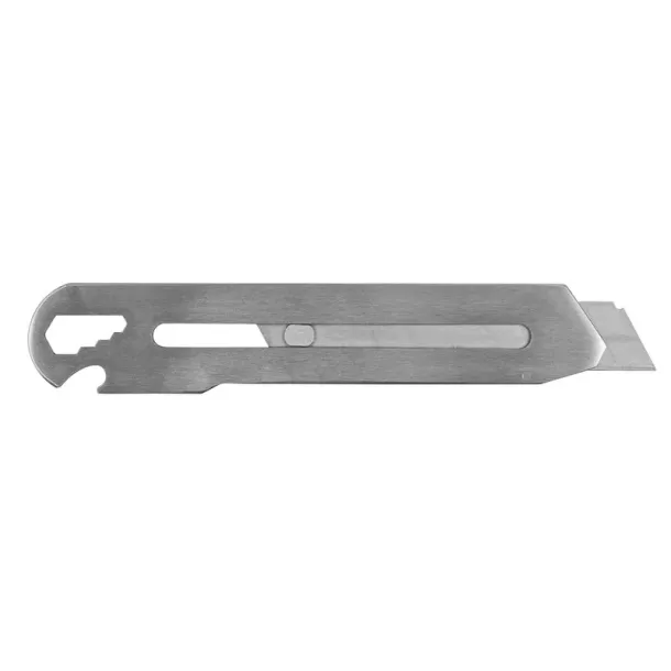 Muireann Cutter, ruler, bottle opener, spanner for screws Srebrna