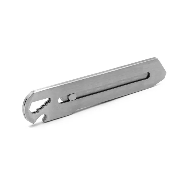 Muireann Cutter, ruler, bottle opener, spanner for screws silver