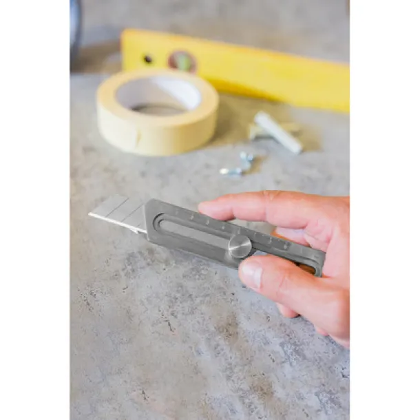 Muireann Cutter, ruler, bottle opener, spanner for screws Srebrna