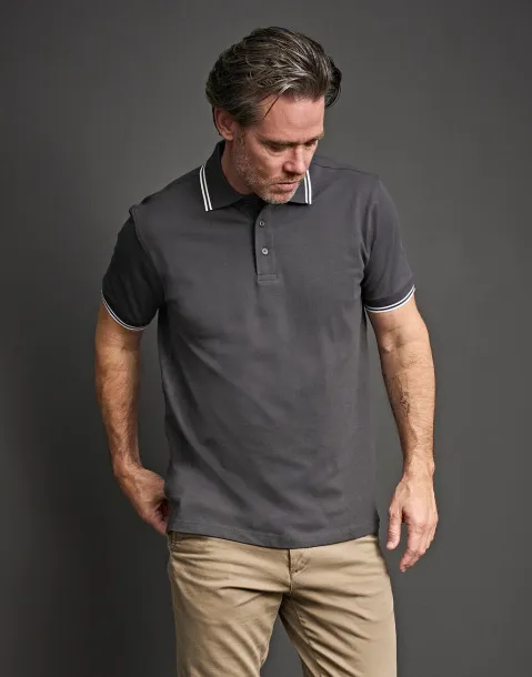  Rastezljiva polo majica s prugama, 215 g/m² - Tee Jays