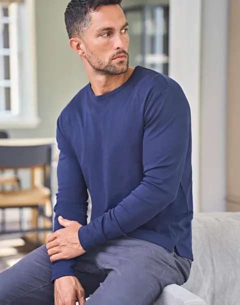  Mens LS Interlock T-Shirt - Tee Jays