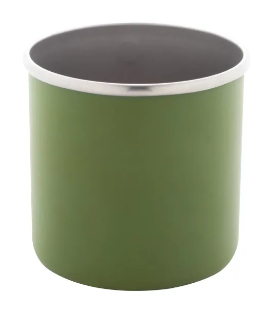 Hossa recycled stainless steel mug Green