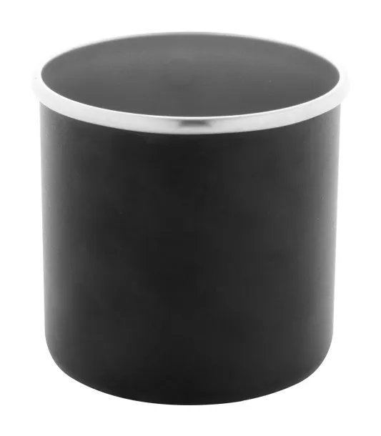 Hossa recycled stainless steel mug Black