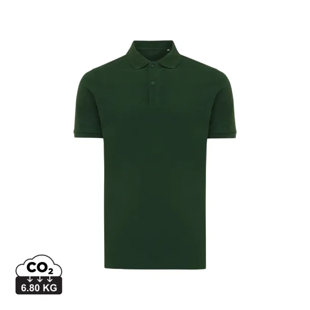  Iqoniq Yosemite unisex polo kratka majica od recikliranog pique pamuka, 220 g/m² - iqoniq 45533C