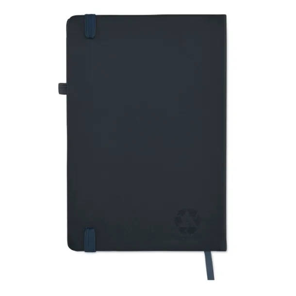 ARPU Recycled PU A5 lined notebook French Navy