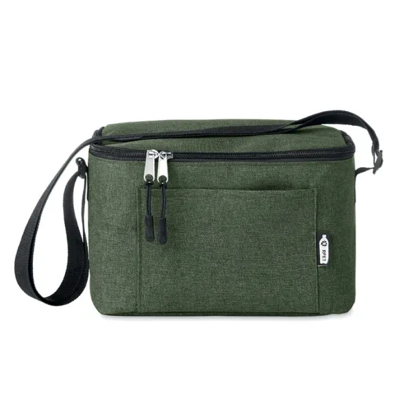 CUBA 600D RPET Cooler bag for cans Dark green