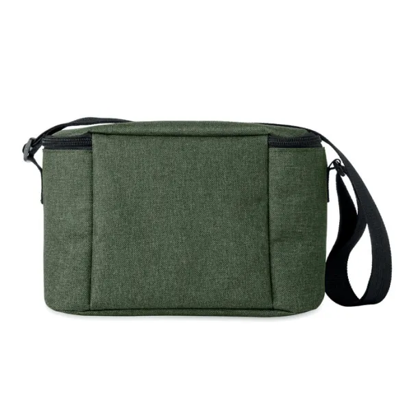 CUBA 600D RPET Cooler bag for cans Dark green