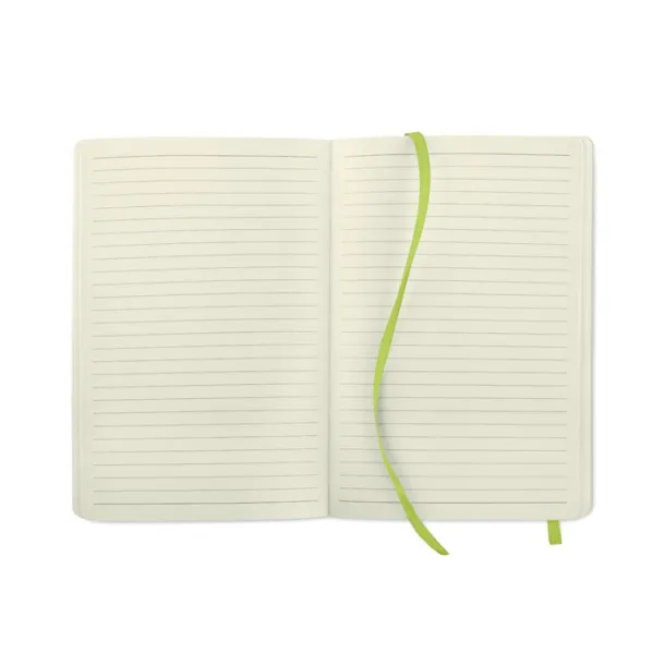 BRETA A5 recycled notebook Lime