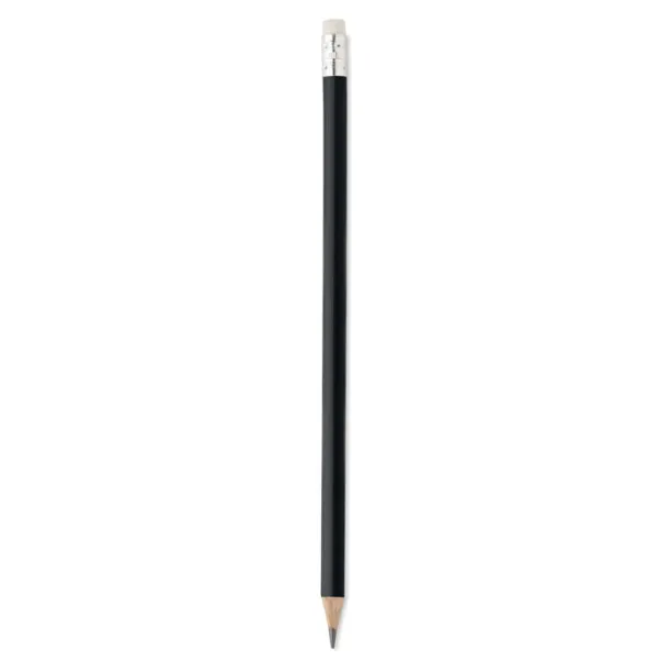 STOMP SHARP Natural pencil with eraser Black