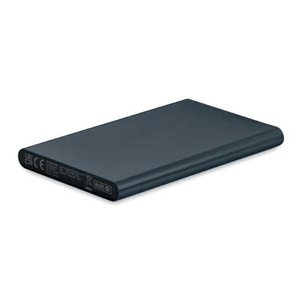 POWERFLAT C 4000 mAh Power Bank Type C French Navy