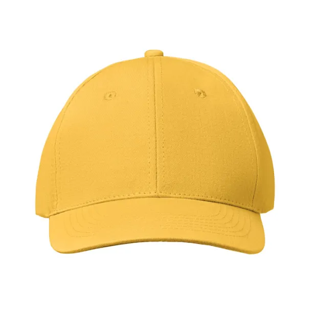 BASIE 6 panels baseball cap Yellow