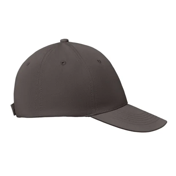 BASIE 6 panels baseball cap stone grey