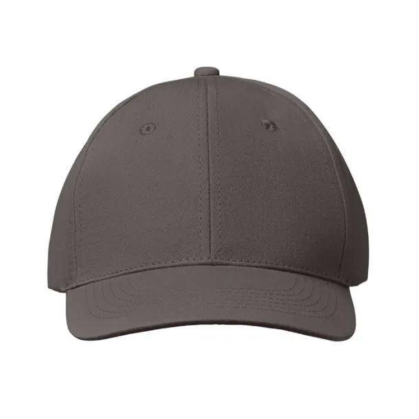 BASIE 6 panels baseball cap stone grey