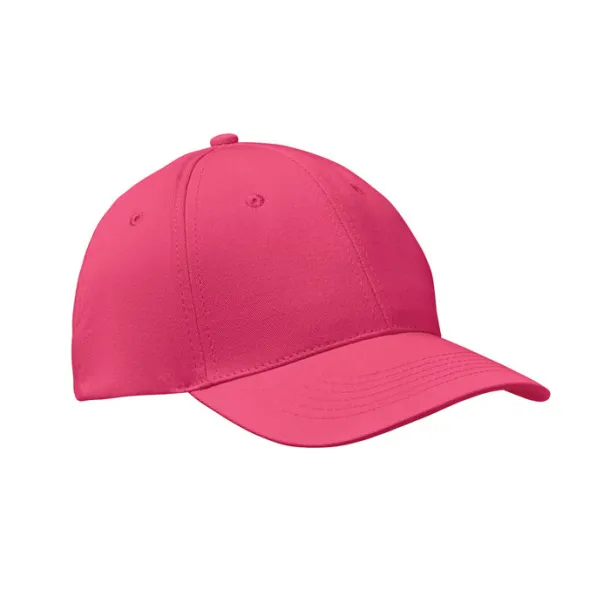 BASIE 6 panels baseball cap Fuchsia