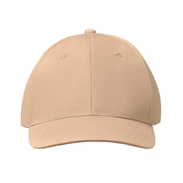 BASIE 6 panels baseball cap ivory