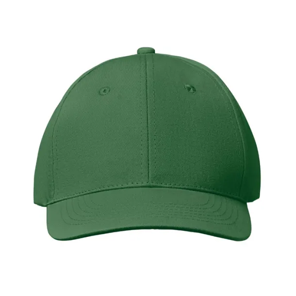 BASIE 6 panels baseball cap Dark green