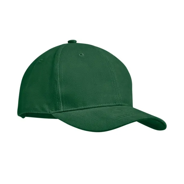 TEKAPO Brushed heavy cotton 6 panel Ba Dark green