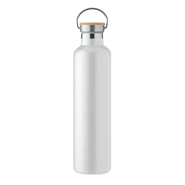 HELSINKI LARGE Double wall flask 1L White