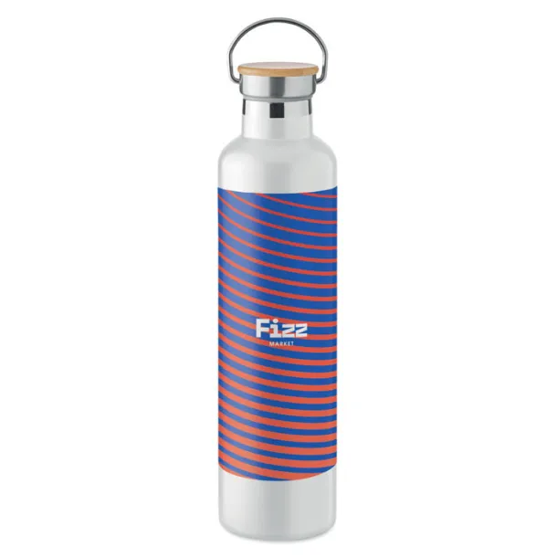 HELSINKI LARGE Double wall flask 1L White