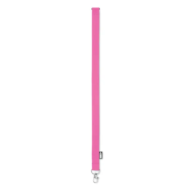 LANY RPET Lanyard in RPET 20 mm Fuchsia