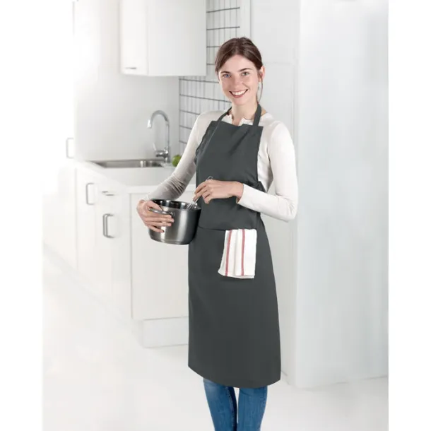 FITTED KITAB Adjustable apron stone grey