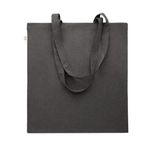 VIVEKA COLOUR Recycled cotton shopping bag Black