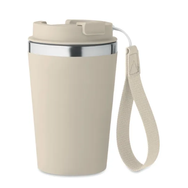 TOPAZ Double wall tumbler 350 ml Beige