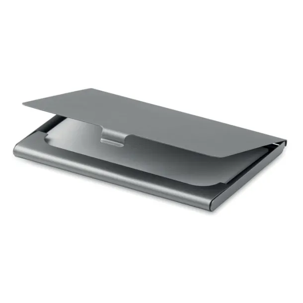 STANWELL Business card holder Matt Silver