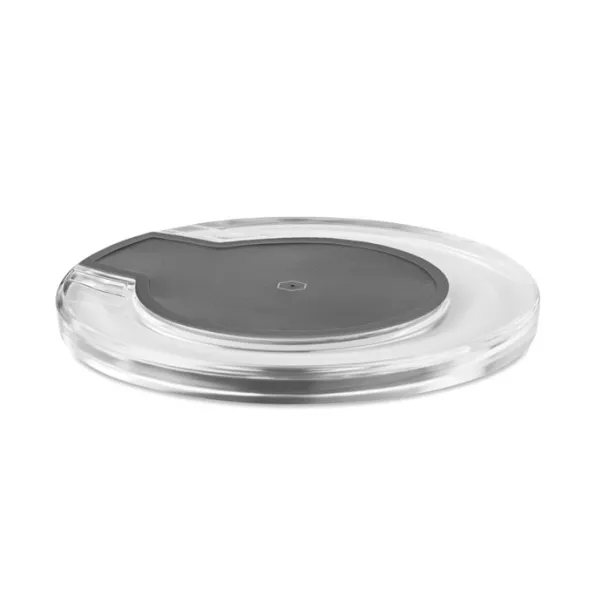 UVE CHARGING Round wireless charging pad Black