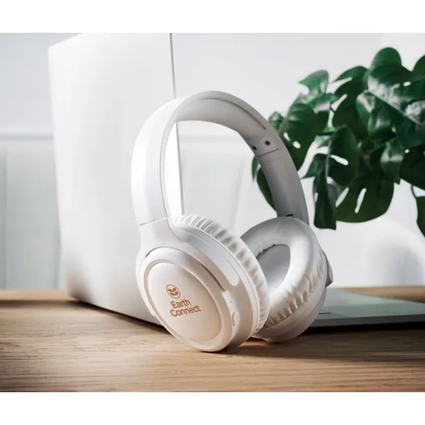 SILENT ANC foldable headphone White