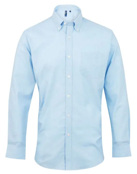  MEN’S LONG SLEEVE SIGNATURE OXFORD SHIRT - Premier Light Blue