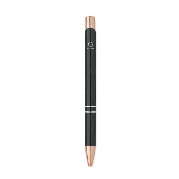 BERN ROSE Recycled aluminium pen Black