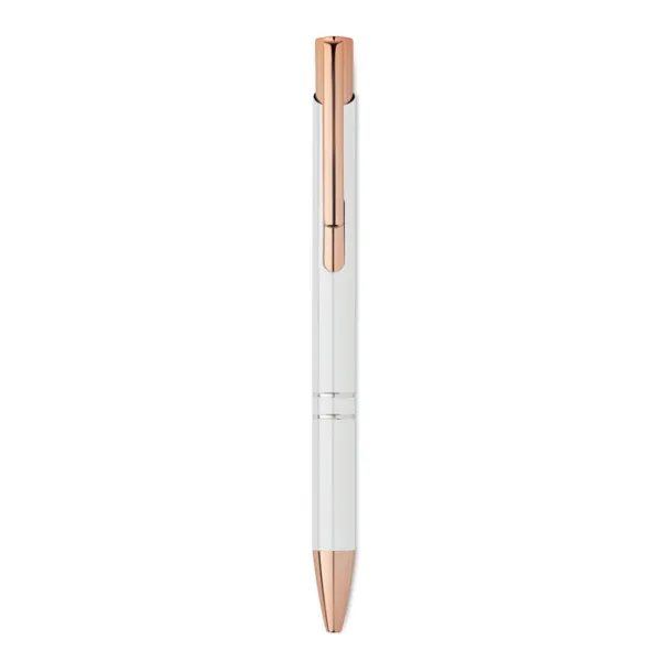 BERN ROSE Recycled aluminium pen White