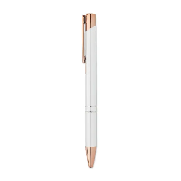 BERN ROSE Recycled aluminium pen White