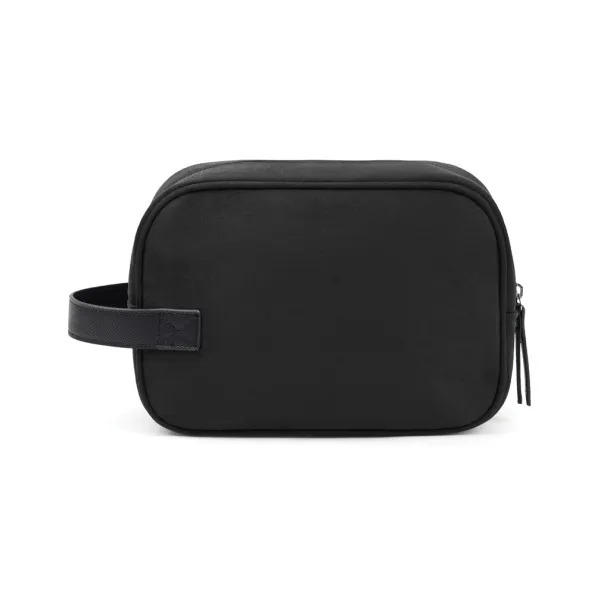  VINGA Marlow RCS recycled polyester toiletry bag - Vinga Black 