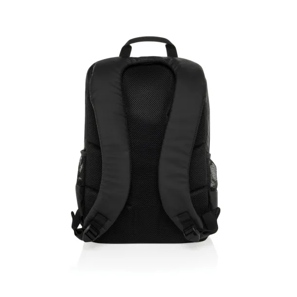 Lima Aware™ RPET water resistant 15.6 laptop backpack - XD Xclusive Black 