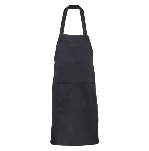 SOL'S GAMMA BIB APRON WITH POCKETS - SOL'S Black