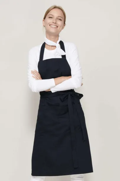 SOL'S GAMMA BIB APRON WITH POCKETS - SOL'S Tamno siva