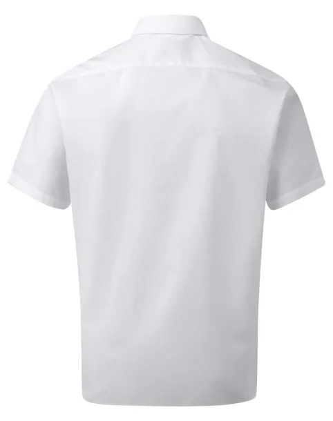  MEN'S SHORT SLEEVE POPLIN SHIRT - Premier White