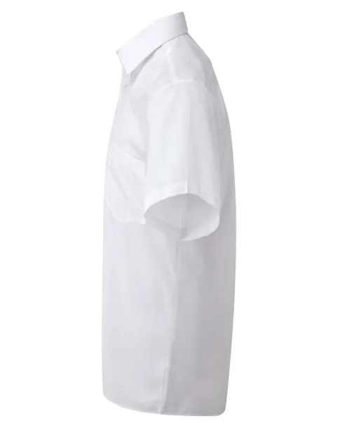  MEN'S SHORT SLEEVE POPLIN SHIRT - Premier White