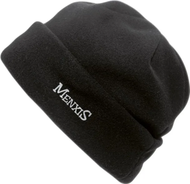 ELLIANA polyester fleece (200 gr/m²) beanie black