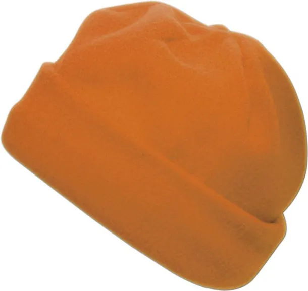 ELLIANA polyester fleece (200 gr/m²) beanie orange