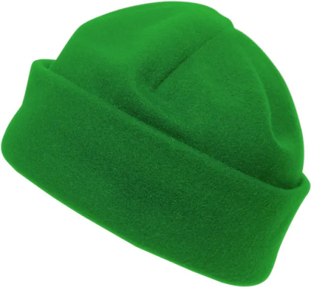 ELLIANA polyester fleece (200 gr/m²) beanie green