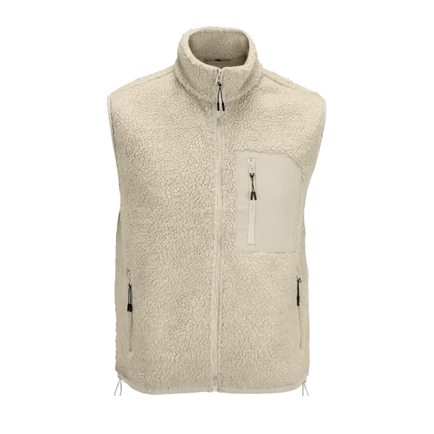 SOL'S FURY bodywarmer - SOL'S Shear Beige Beige