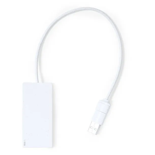  Stone extract USB and USB type C hub white