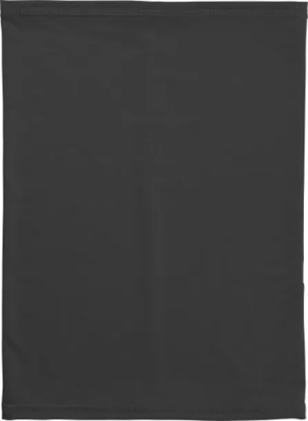 NOÉMIE Multifunctional polyester scarf and mask Crna