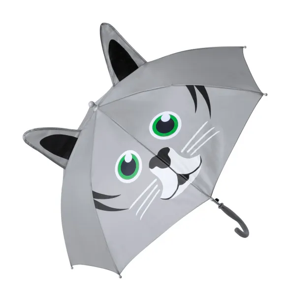 Seter kids umbrella, cat Grey